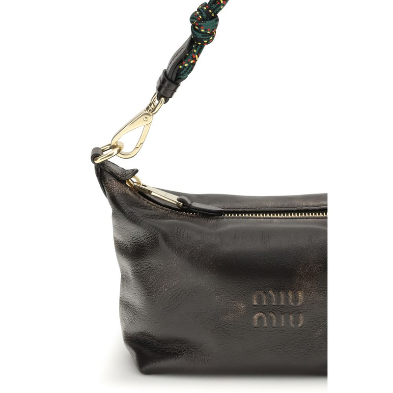 Bicolor calf leather bos taurus handbag-null