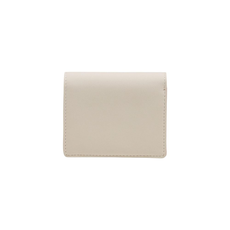 Beige polyethylene wallet-null