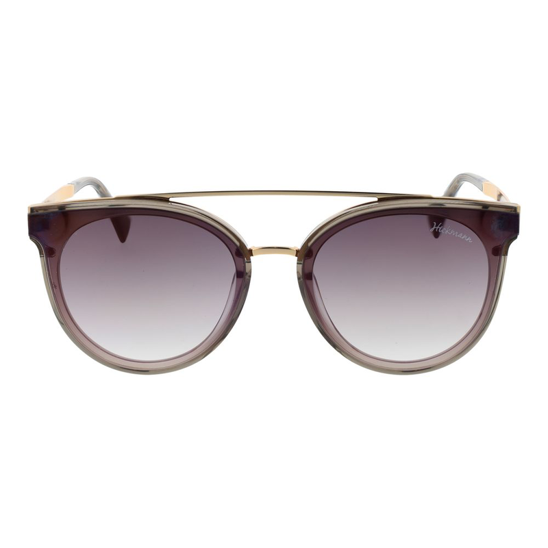 Brown metal sunglasses-null