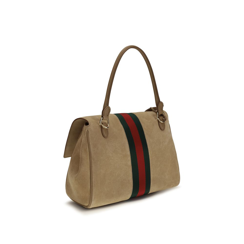 Beige calf leather bos taurus handbag-null