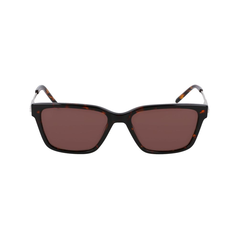 Brown metal sunglasses-null