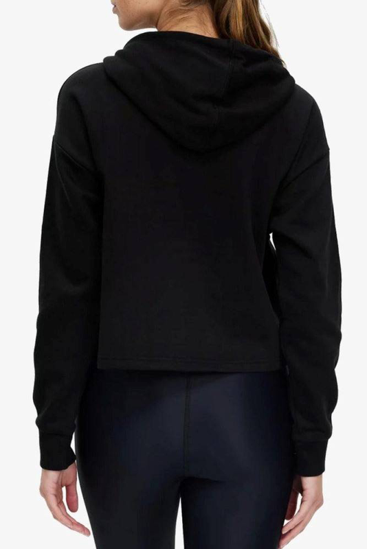 Essentials womens cropped logo hoodie-null