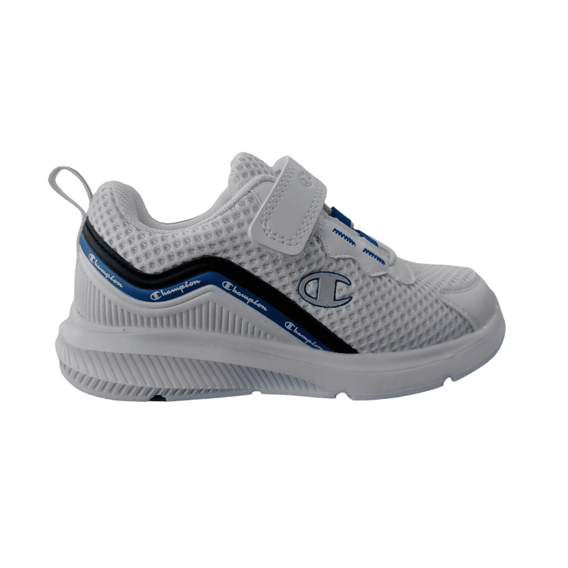 Champion kids boys low cut shout out b ps shoes white s32662-ww001-null