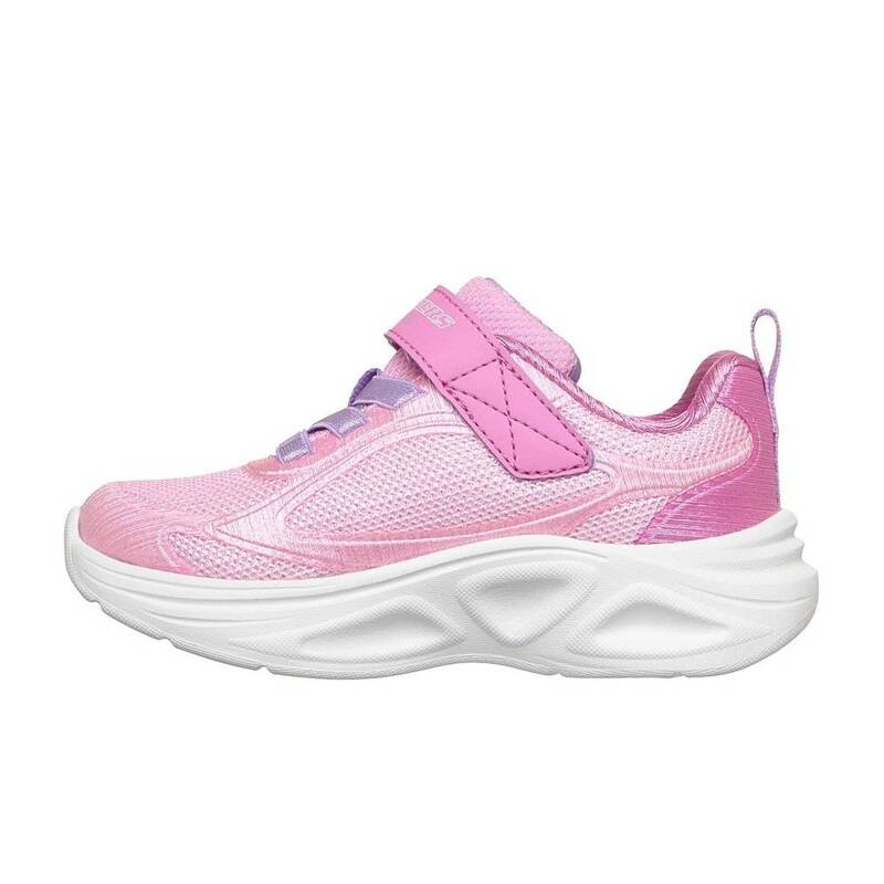 Skechers infant lighted bungee  strap sneaker-null
