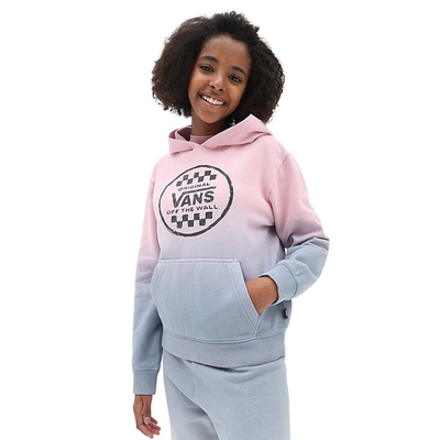 Vans girls sunset wash hoodie, Pink, medium