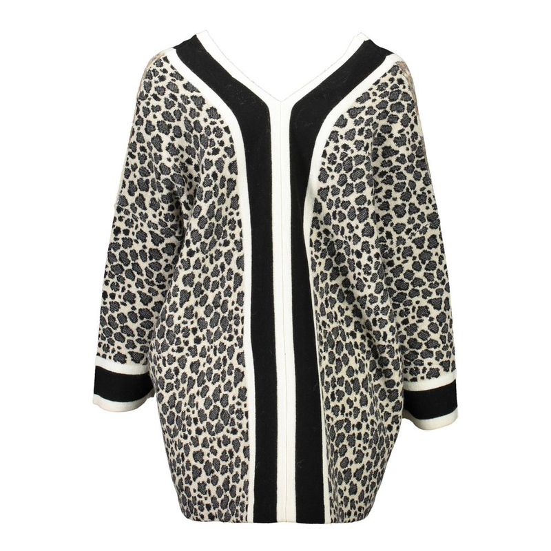 Beige acrylic women sweater-null