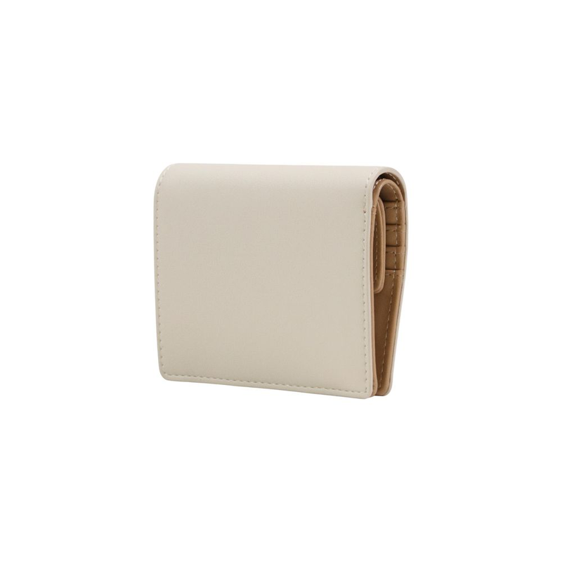 Beige polyethylene wallet-null