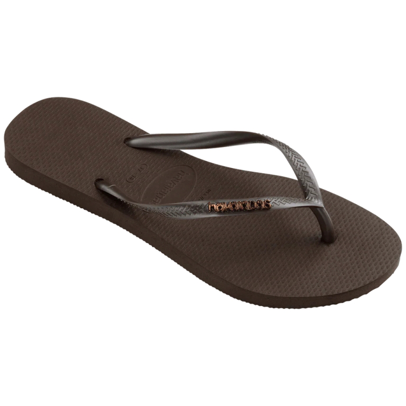 Havaianas  slim logo metallic-null