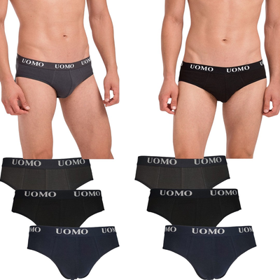 Mens slip  6pack #no1017, Multi, medium