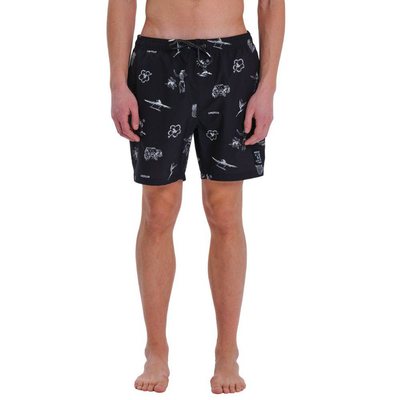 Men's printed volley shorts