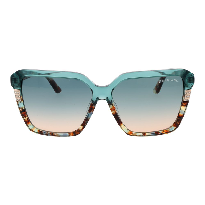 Turquoise acetate sunglasses-null