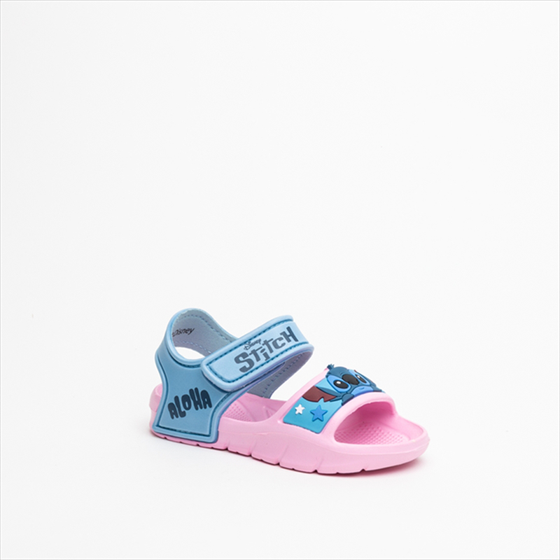 Stitch themed velcro strap girls sandals-null