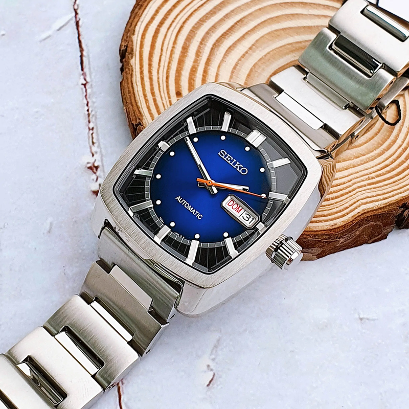 Seiko snkp23 recraft series 39.5mm - blue on bracelet-null