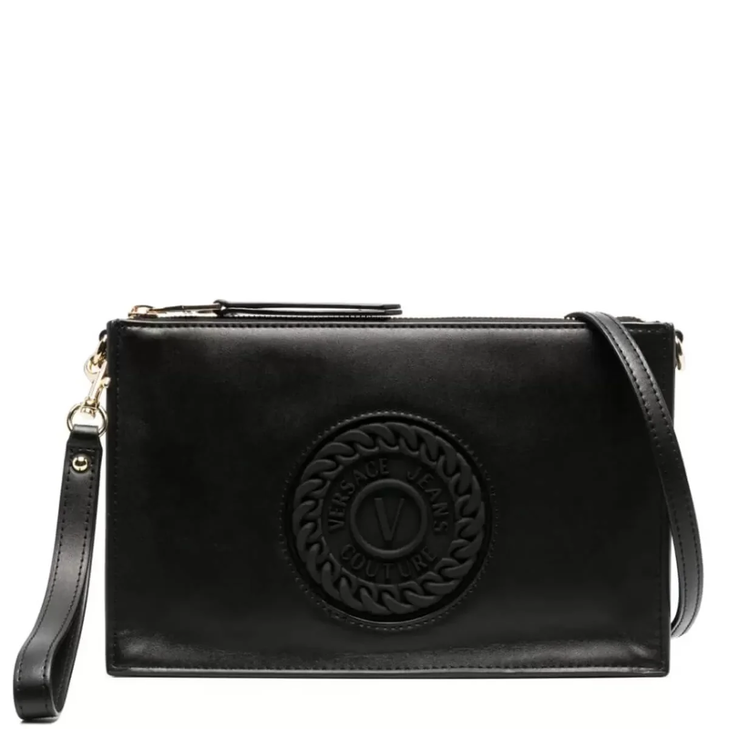 Versace jeans embossed logo pouch-null