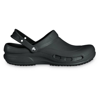 Crocs bistro work clog 10075, Black, medium