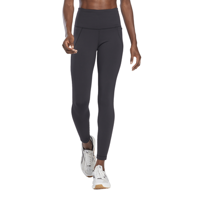 Reebok women ts leather lux high rise tight (hb2027)