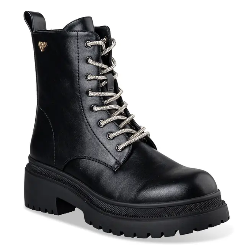 Combat boots - galaxy trooper - black-null
