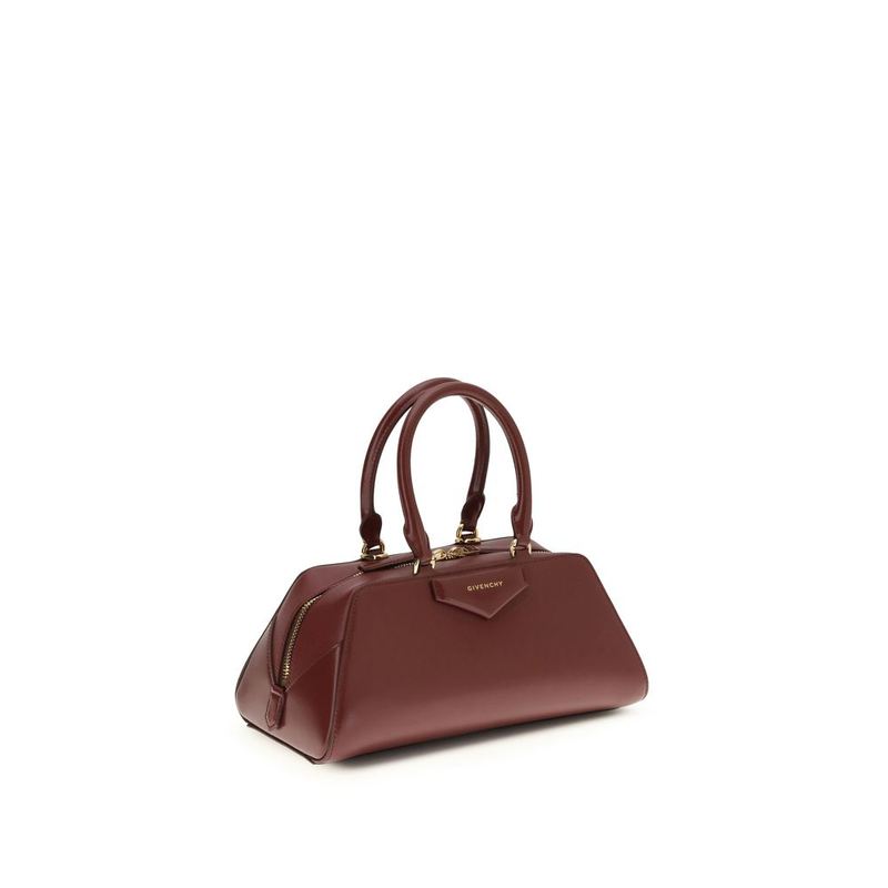 Bordeaux calf leather bos taurus handbag-null