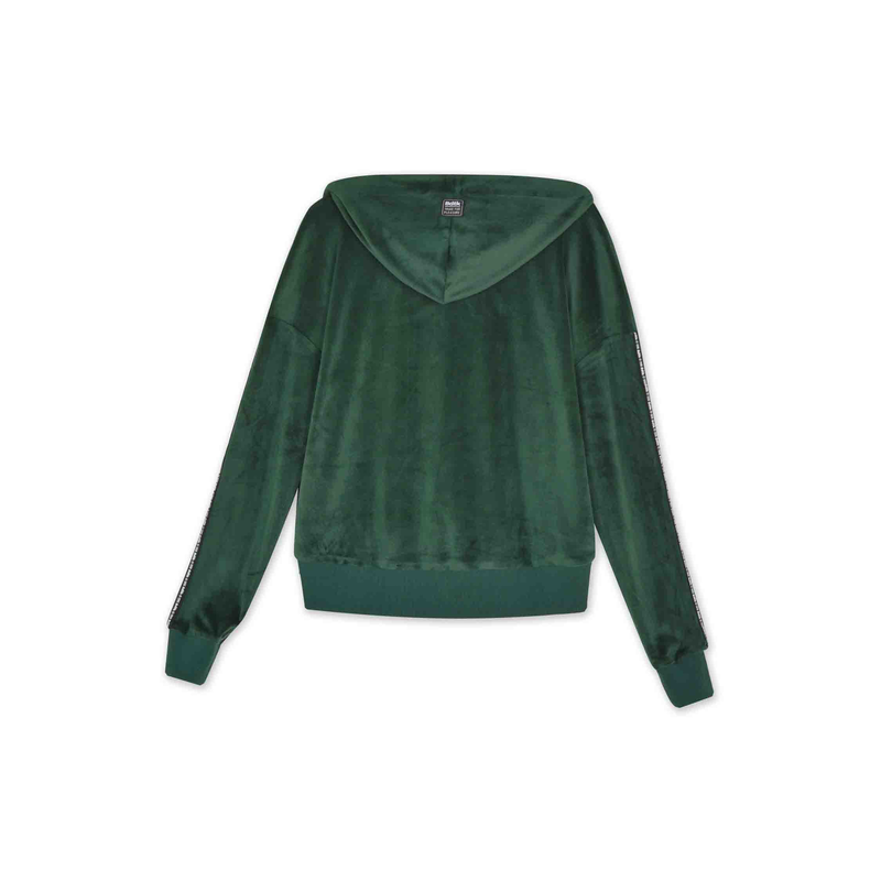 Product image: Body talk women's velour jacket with hood velour 00689-null