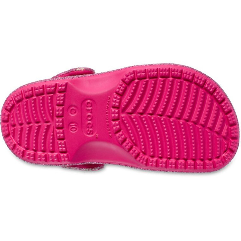 Product image: Crocs kids’ classic iridescent glitter clog 210986-null