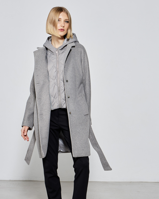 Coat inside down jacket-null