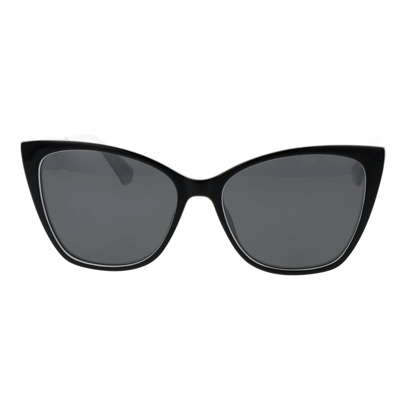 Black polycarbonate sunglasses-null