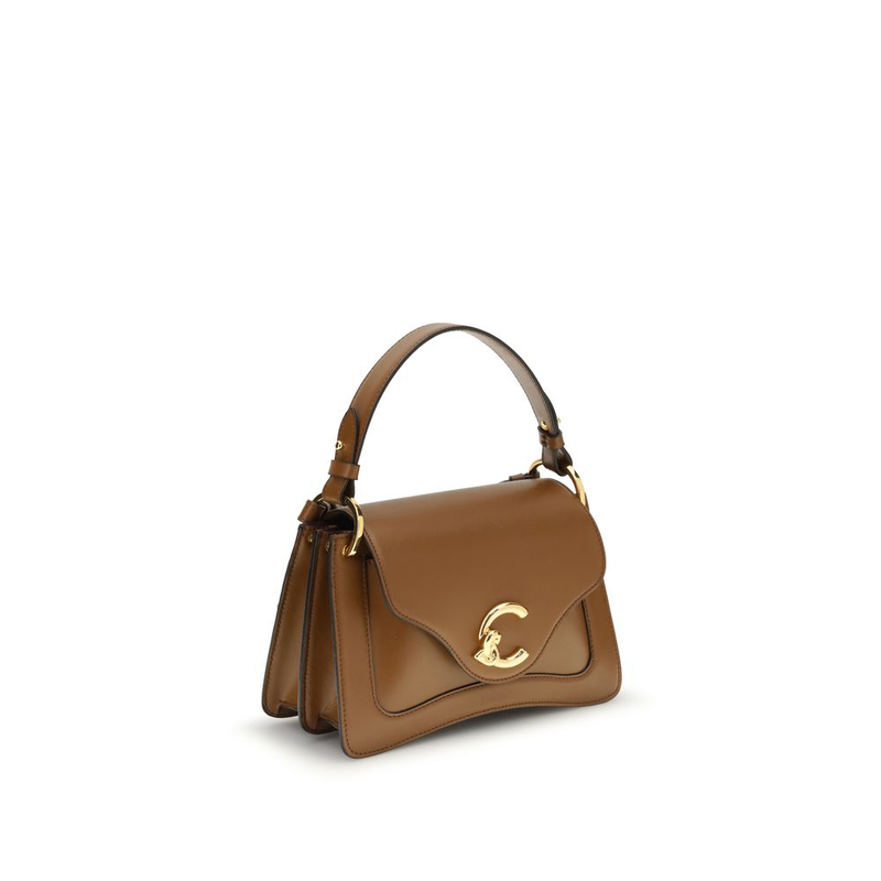 Brown calf leather bos taurus handbag-null