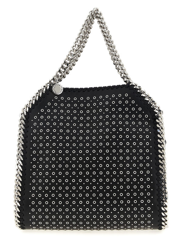 Black polyester handbag-null
