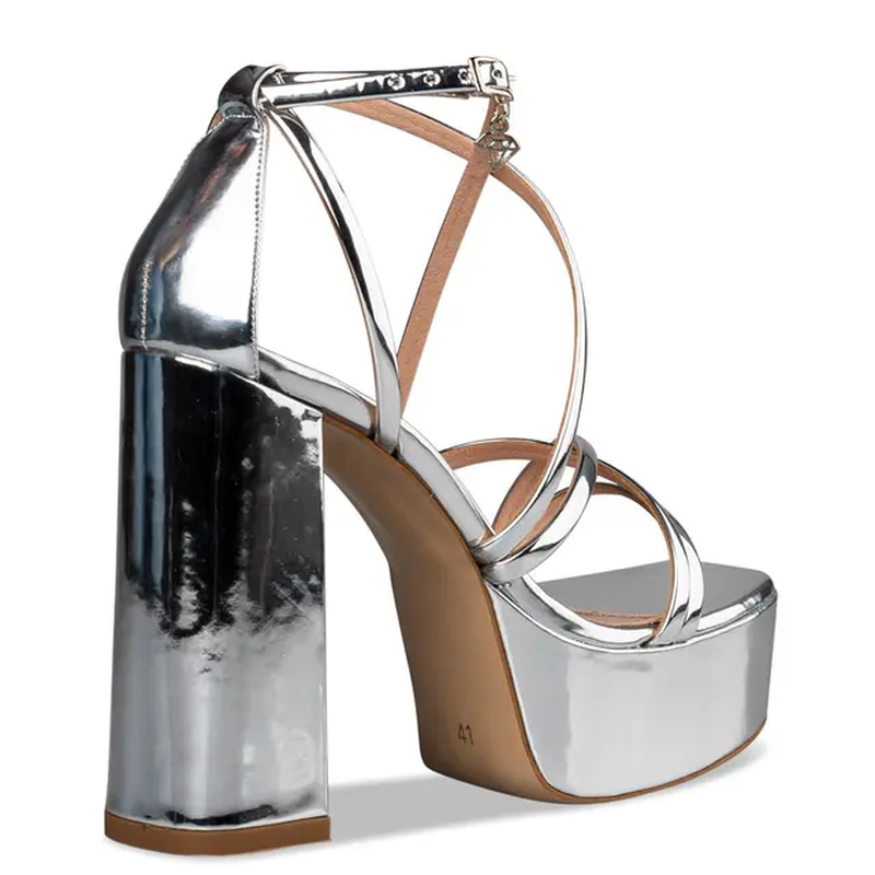 Up that heel by mairiboo for envie - silver-null