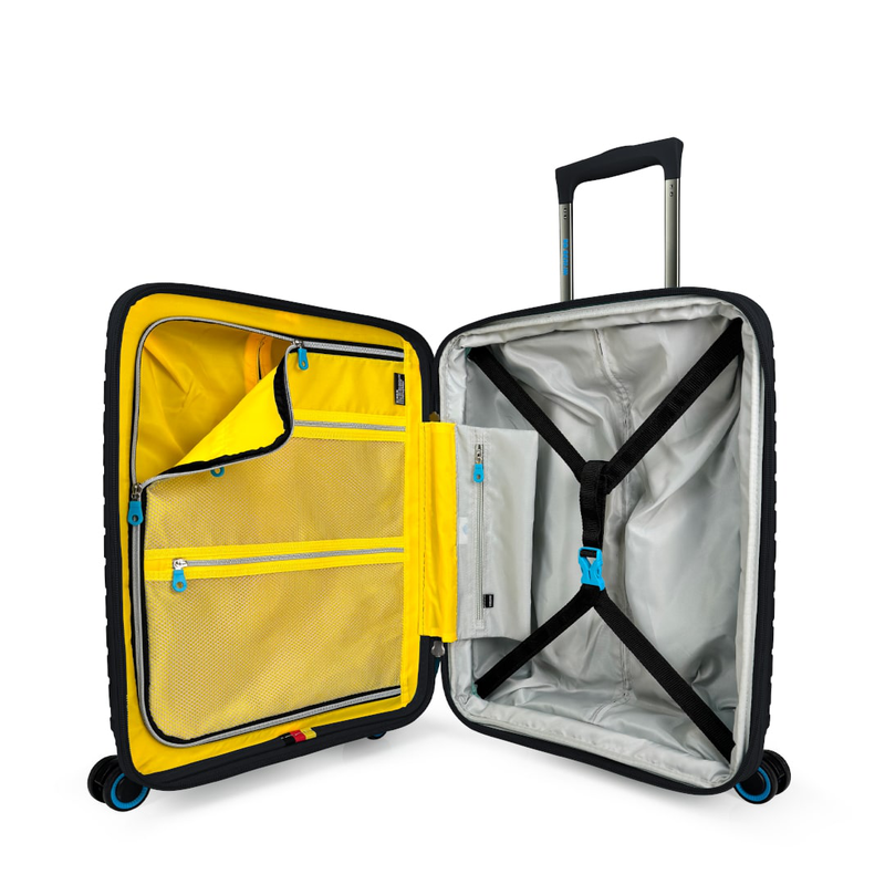 Bg berlin - soda cabin size/carry-on (4 wheel), double security zipper, 54cm/20in luggage, 10kg suitcase image number null
