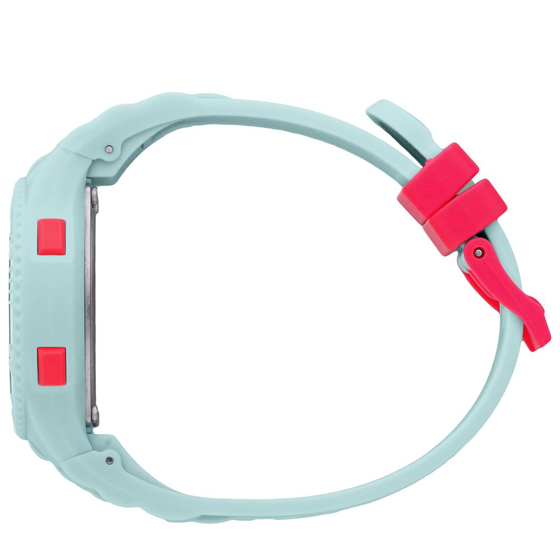 Gray synthetic digital watch-null