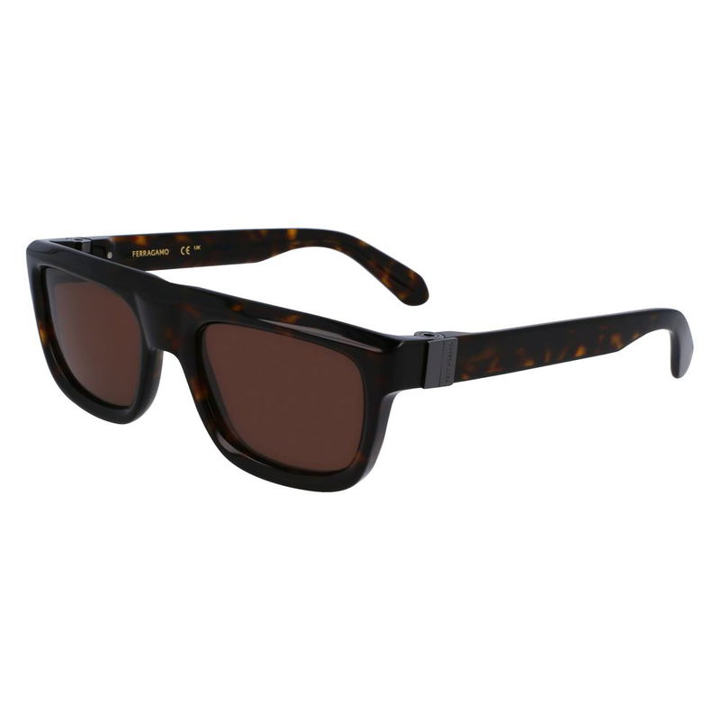 Brown acetate sunglasses-null