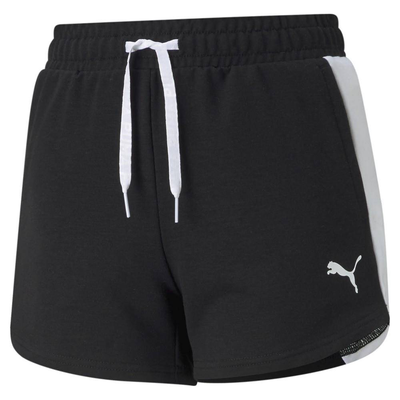 Modern sport girls shorts, Black, medium