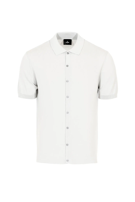 White knitted shirt mIII-null