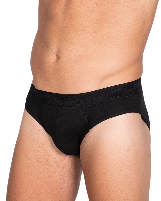 Modern briefs with external elastic #117-null