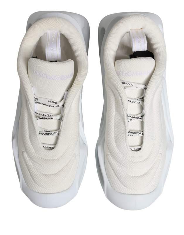 White slip on wave low top sneakers shoes-null