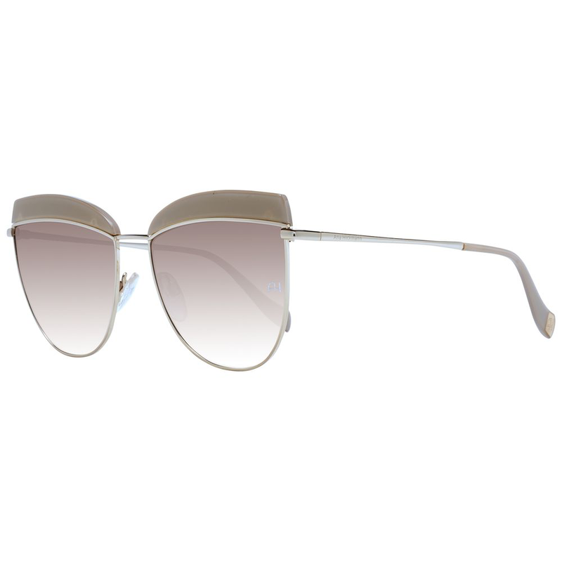 Beige acetate sunglasses-null
