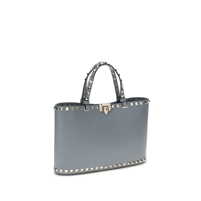 Blue calf leather bos taurus shoulder bag-null