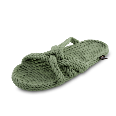 Slip on army green, Green, medium
