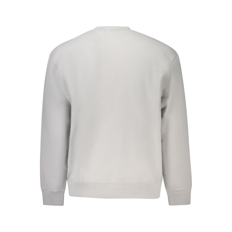 Grigio cotton men sweatshirt-null