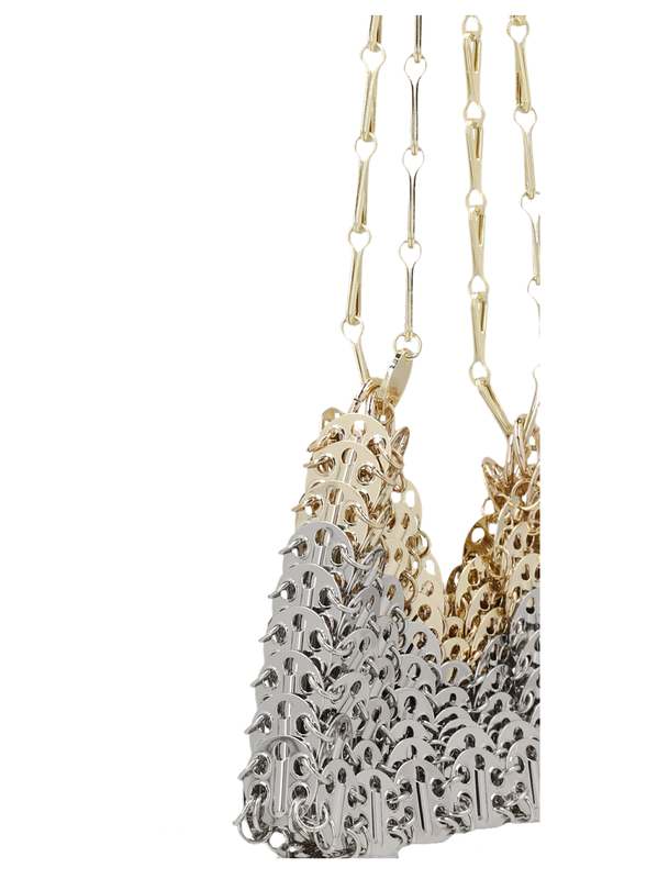 Multicolor brass shoulder bag-null