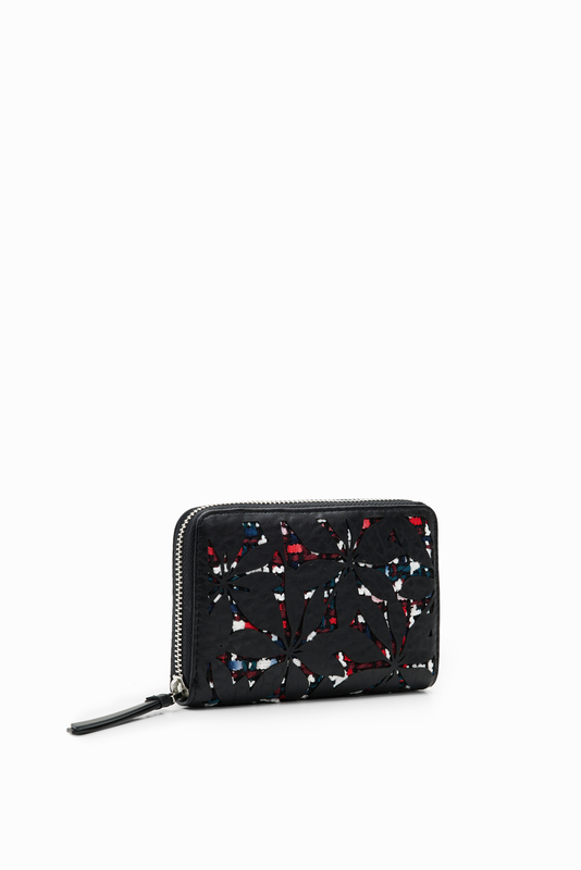 Small die-cut floral wallet image number null