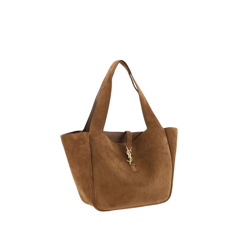 Brown calf leather bos taurus shoulder bag-null