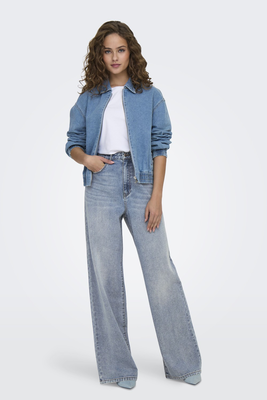 Only wide jeans, Light Blue, medium