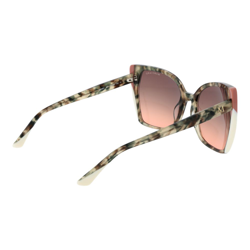 Bicolor acetate sunglasses-null