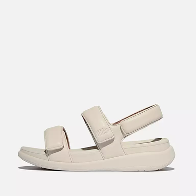 Fit flop women's f-mode go 2 bar sandal, Turtledove, medium