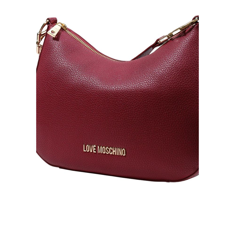 Purple polyethylene handbag-null
