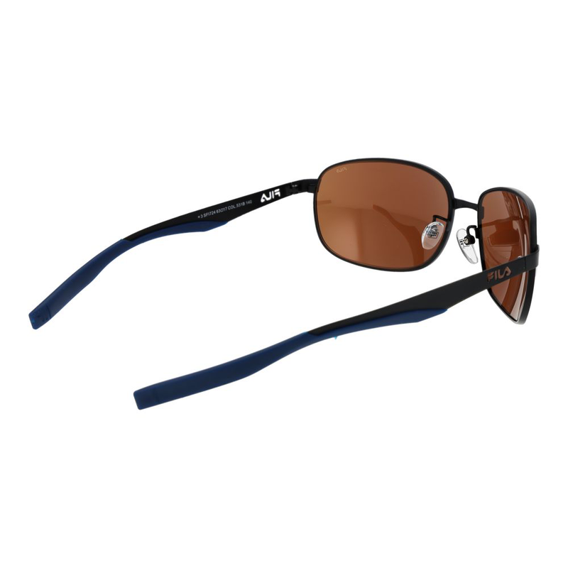 Black stainless steel sunglasses-null