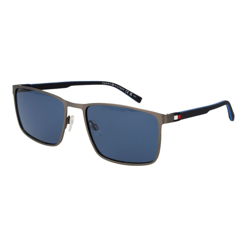Gray metal sunglasses-null