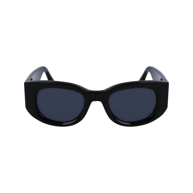 Black acetate sunglasses-null